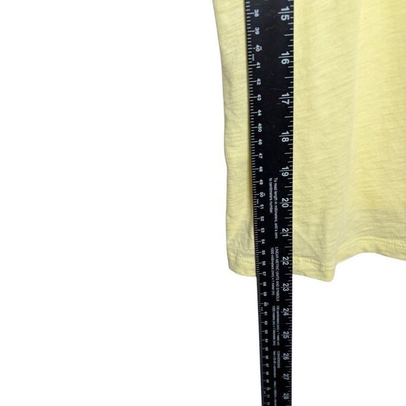 C&C California Tank Top Women's Medium Yellow Round Neck Sleeveless Basic - Picture 6 of 10